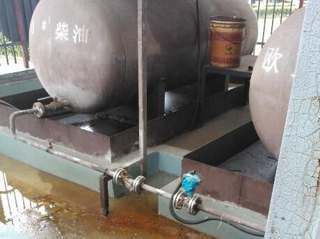 dn100柴油流量計現場(chǎng)安裝使用圖