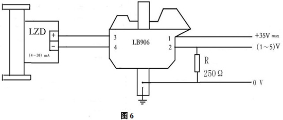液氨金屬浮子流量計本安防爆型接線(xiàn)圖